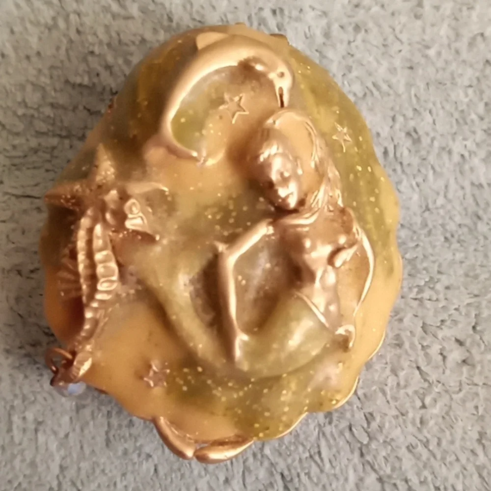 KIRKS FOLLY MERMAID TREASURE BOX - Picture 1 of 10